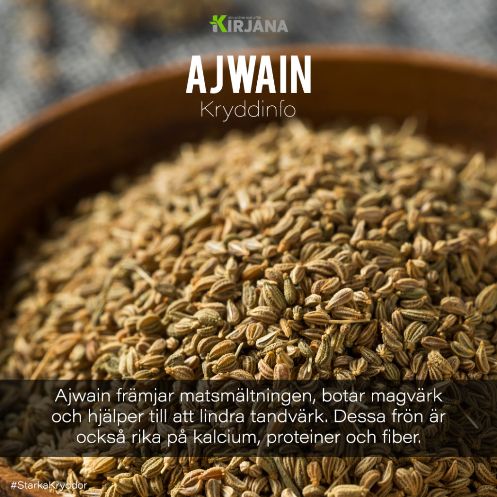 Ajwain | Kirjana.se