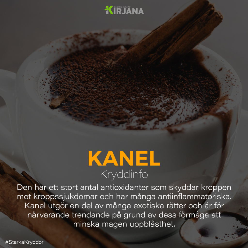 Kanel | Kirjana.se