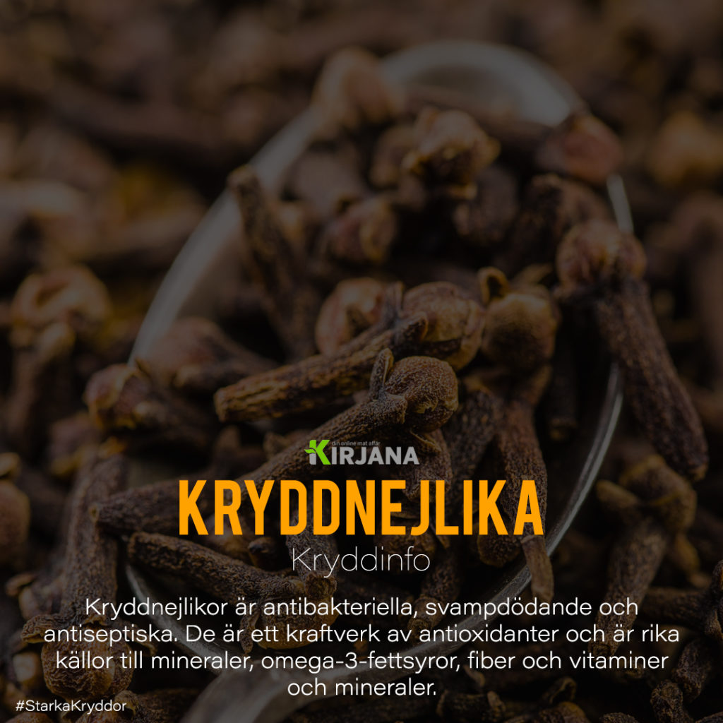 Kryddnejlika | Kirjana.se