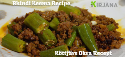 Köttfars med Okra 'Bhindi Keema' Recept