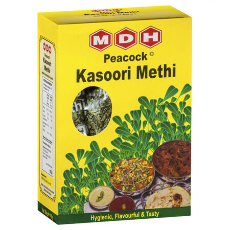 Torkade bockhornsklöver blad | Kasoori Methi